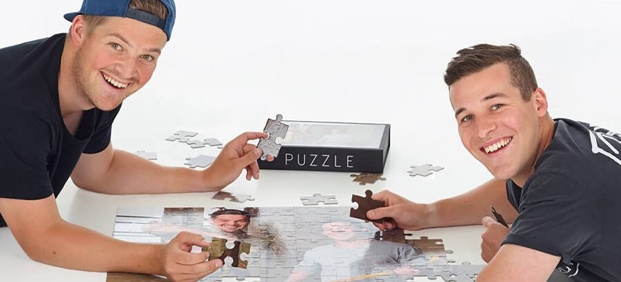 100 piece - team building - corporate puzzle - Jigsaw Puzzles Australia - custom promotional puzzles