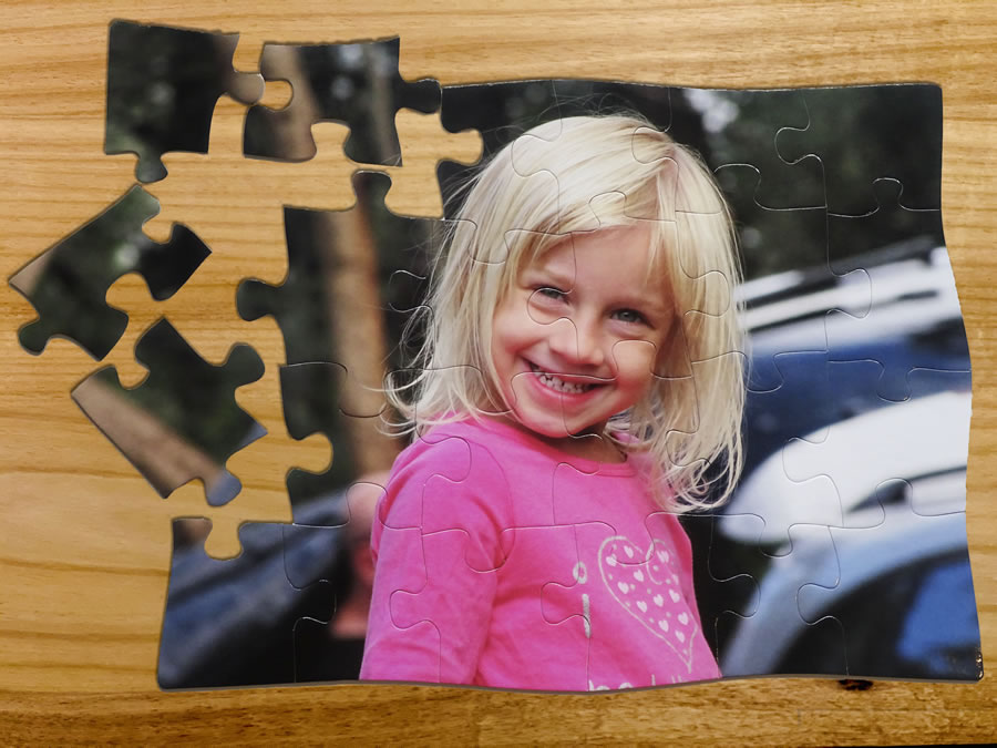 24 piece kids puzzle- ideal for children aged 3-6 years old - personalised jigsaw puzzle